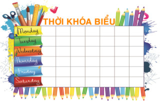 TKB học kỳ I năm học 2018 - 2019 